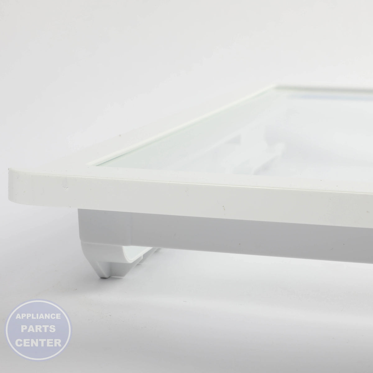 CRISPER COVER 5304525934 - Side view with precise measurements and specifications