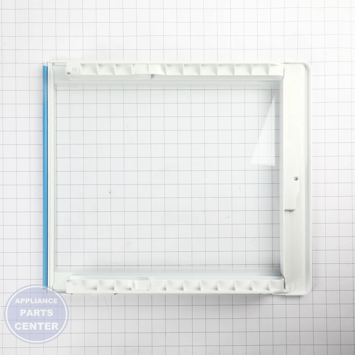 WCI CRISPER COVER 5304525934 - Installation in WCI Refrigerator showing key mounting points