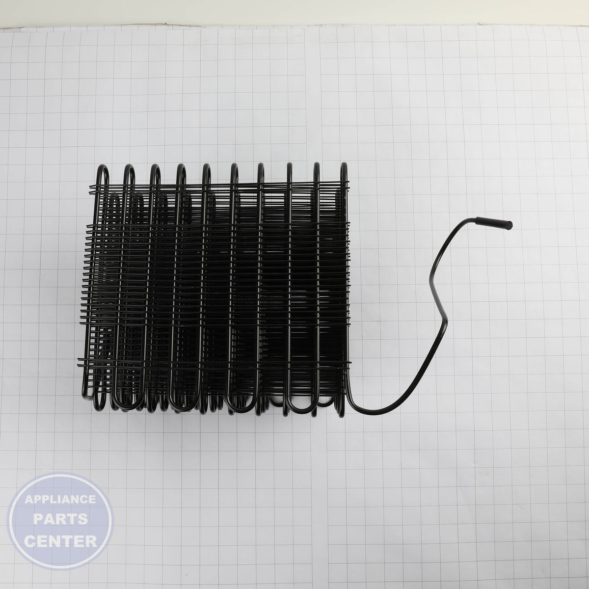 WCI CONDENSER 5304526057 - Installation in WCI model displaying key mounting points