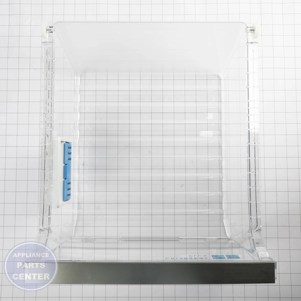 WCI CRISPER PAN 5304526930 - Installation in WCI Refrigerator showing mounting points