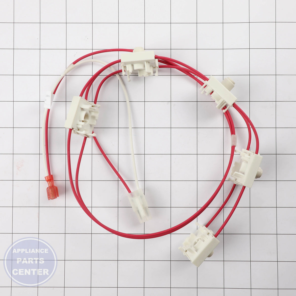 SWITCH ASSEMBLY 5304527828 - Side view with specific voltage and size measurements