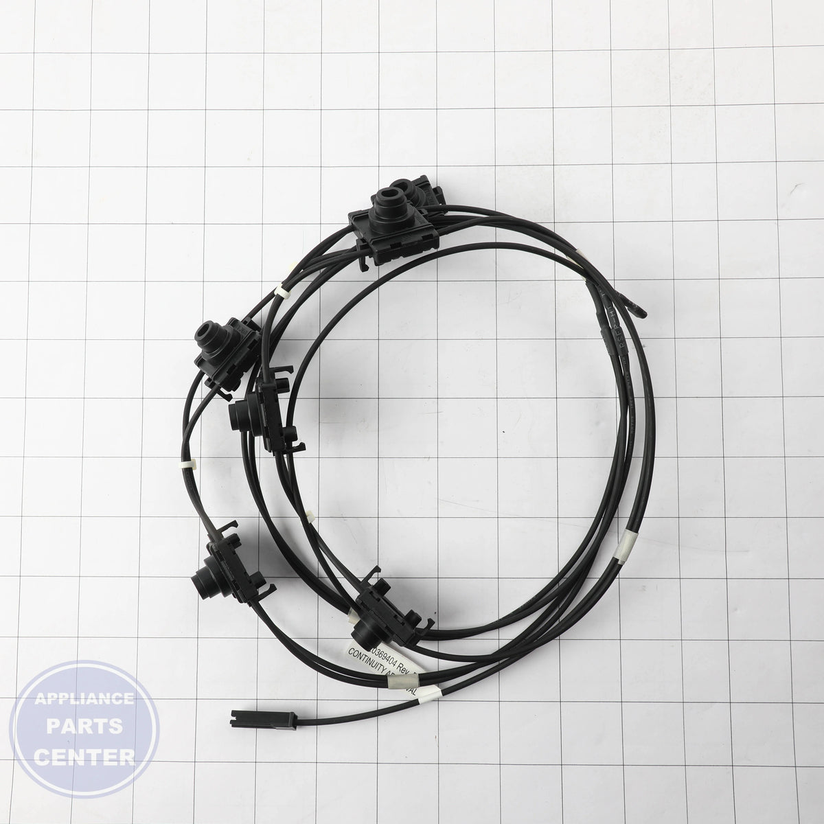 HARNESS-IGNITION 5304528833 - Side view with precise measurements