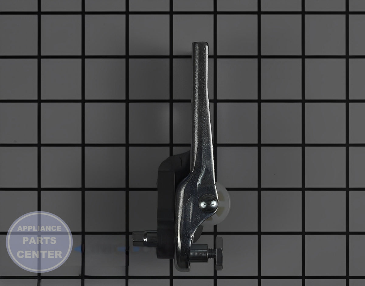 Hinge 5304528866 - Side view with 4-inch length and 2-inch width