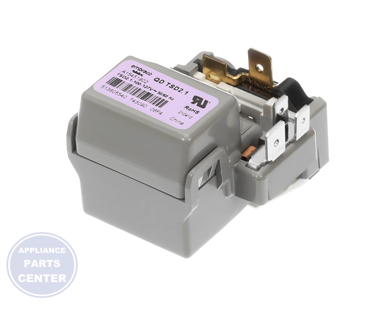 FRIGIDAIRE REFRIGERATOR STARTER 5304529285 - Main view showing compatibility for various models