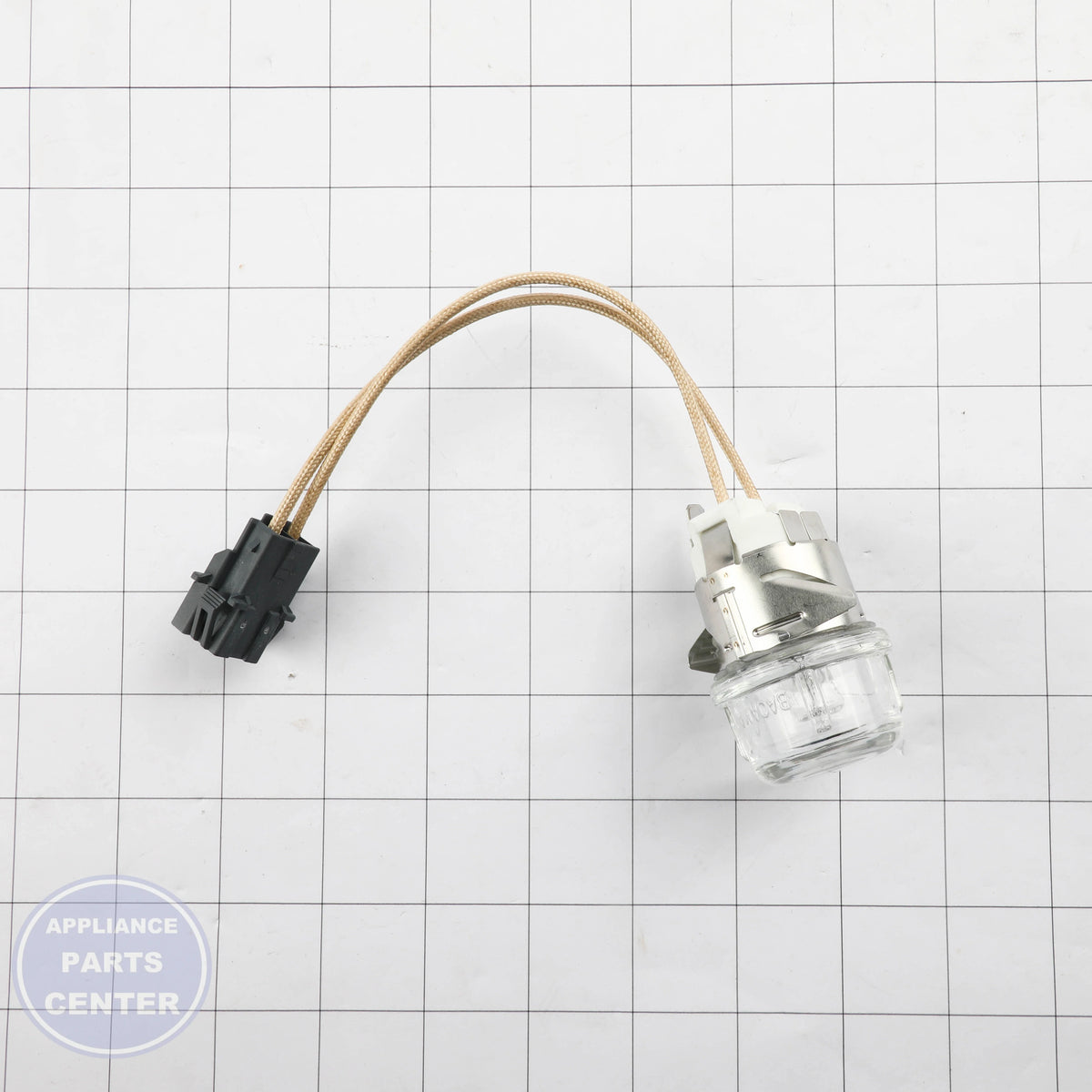 LAMP ASY 5304530343 - Side view with energy-efficient specs