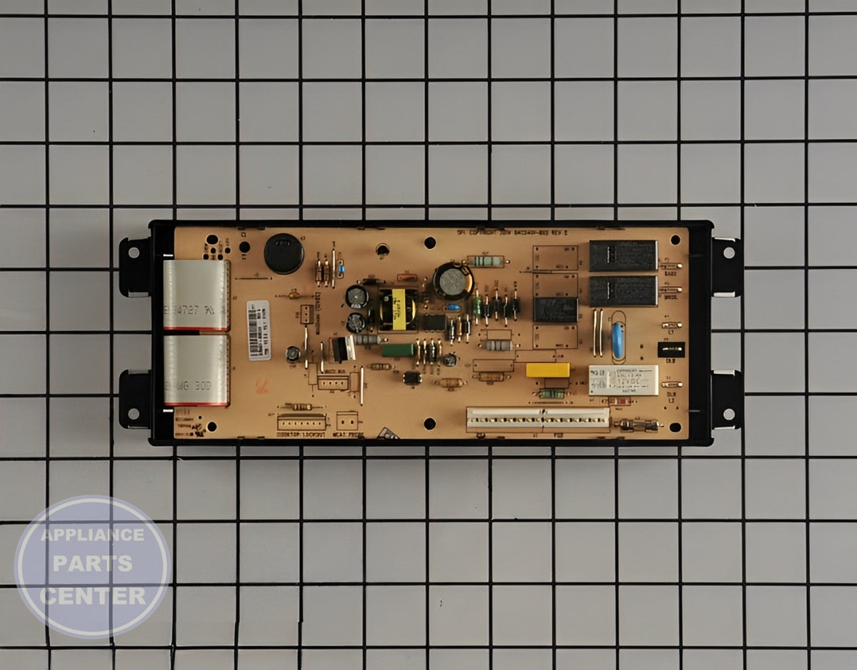 FRIGIDAIRE ES300 SC ELECTRIC CONTROLLER ASSEMBLY 5304532117 - Detailed view of the timer and circuit board