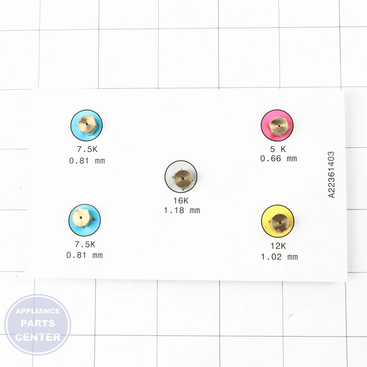 LP CONVERSION 5304533635 - Detailed view of technical specifications for precise fitting
