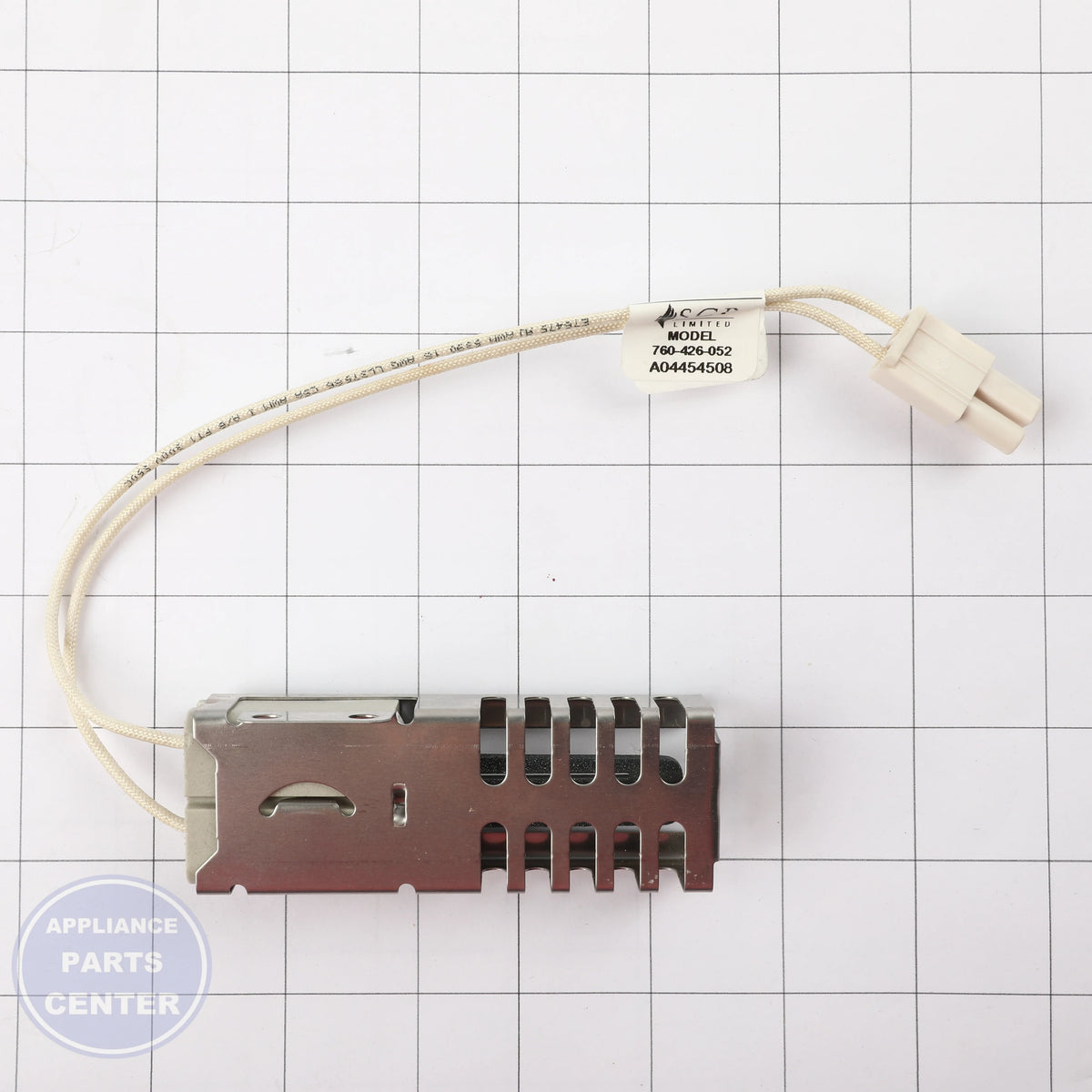 WCI IGNITOR 5304533808 - Installation in specific model showing key mounting points