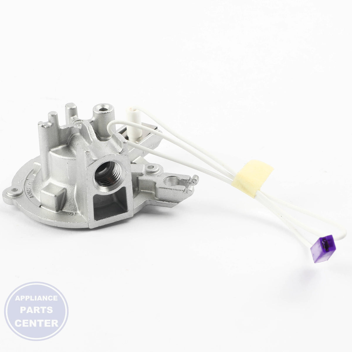 WCI IGNTR/ORIFICE 5304533853 - Installation in specific model showcasing key mounting points