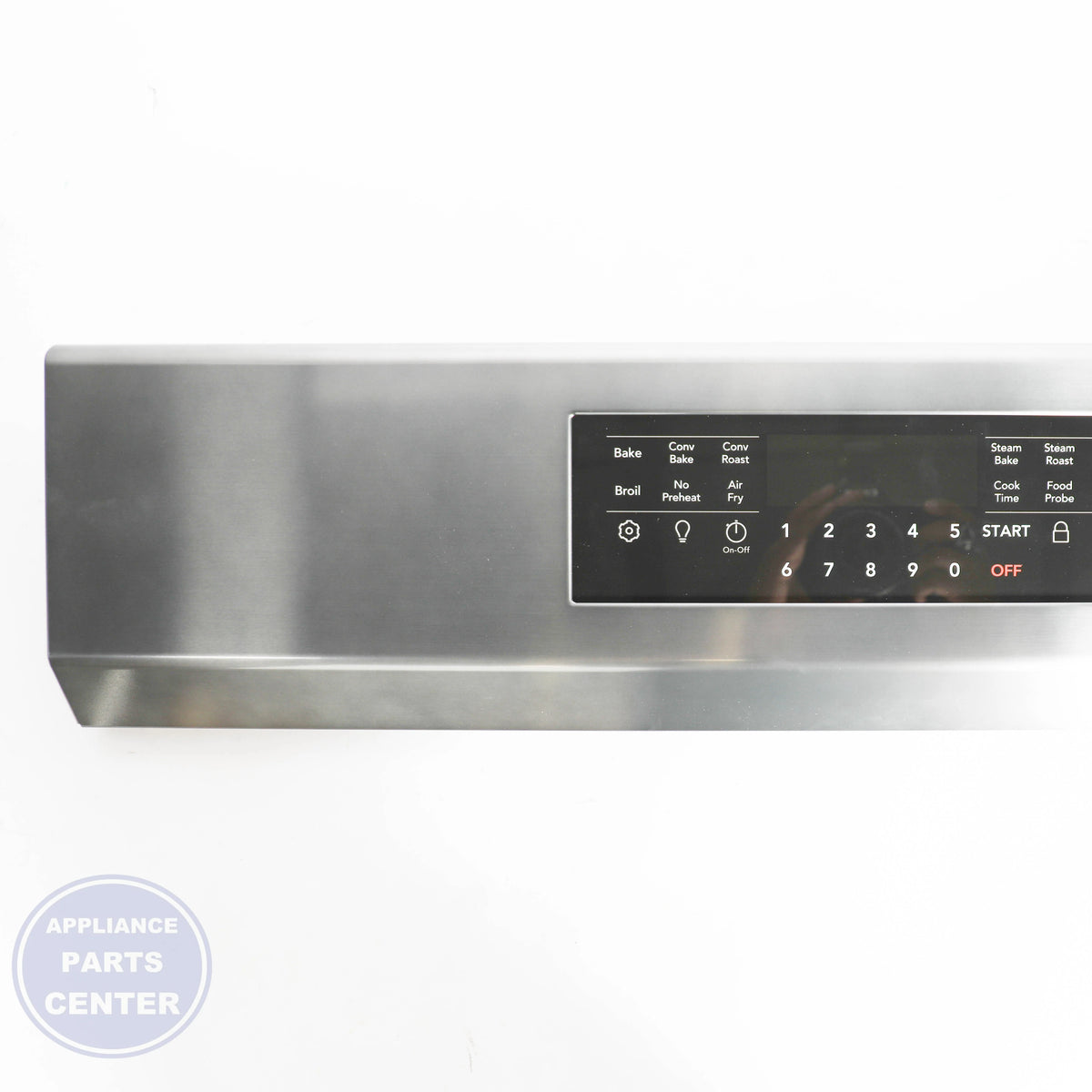 WCI CONTROL PANEL 5304533866 - Installation in specific model showing mounting points