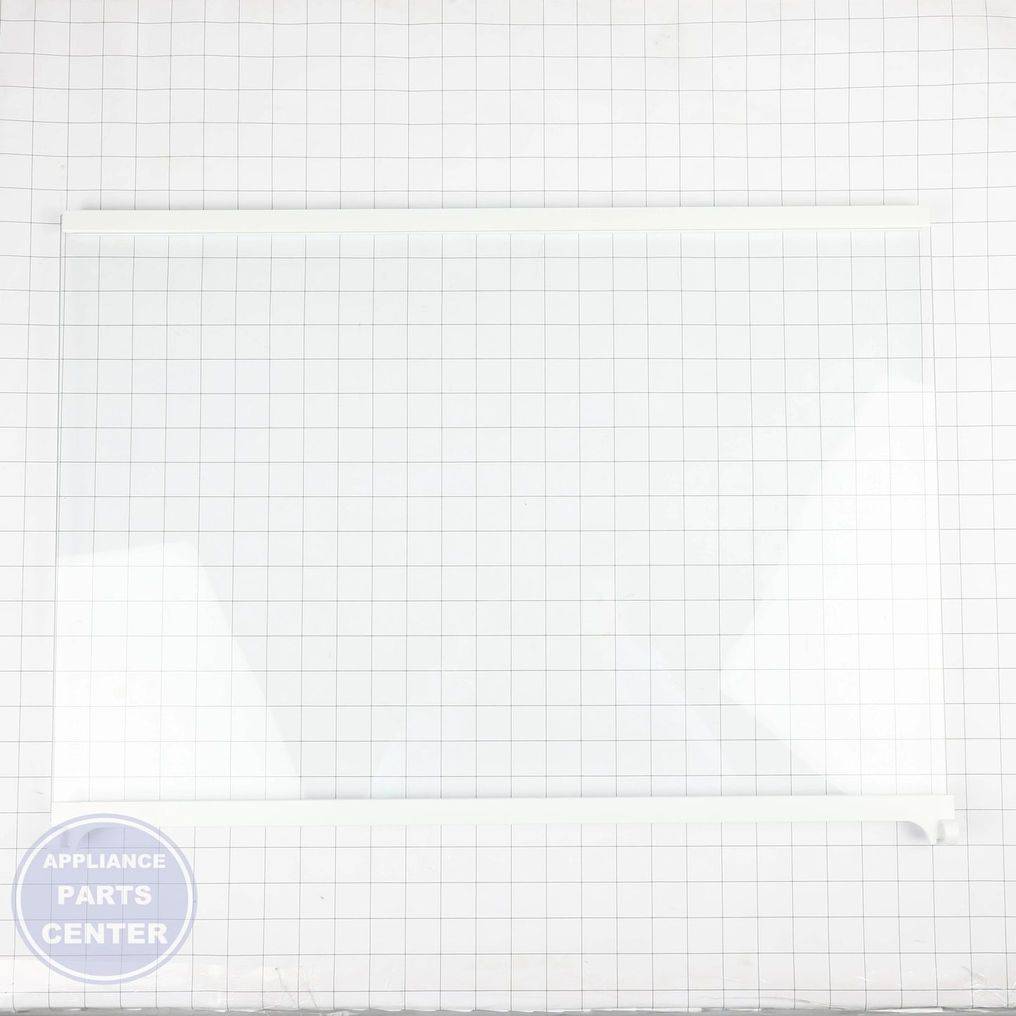 WCI SHELF ASSY-GLASS 20 5304534031 - Installation in WCI Refrigerator showing mounting points