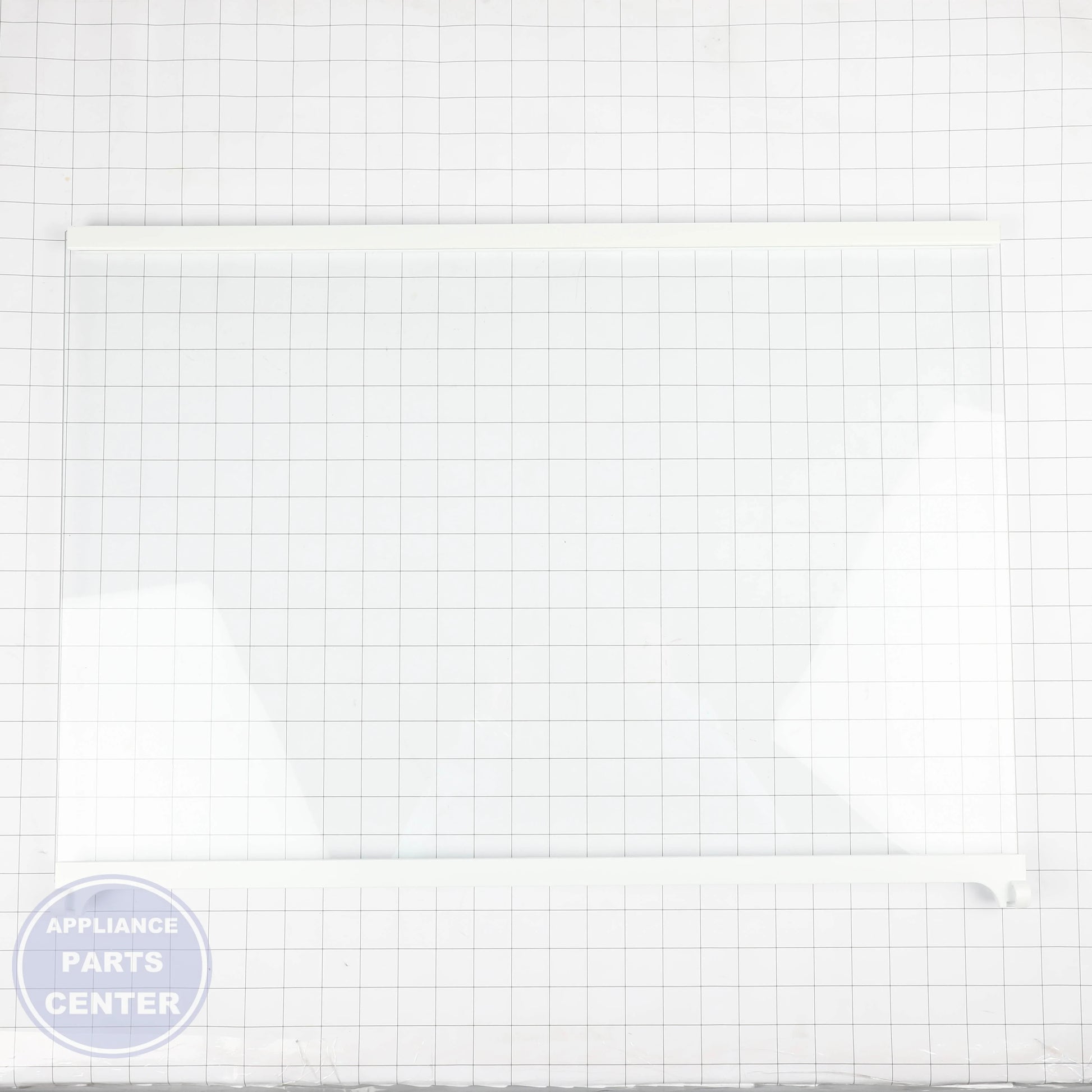 WCI SHELF ASSY-GLASS 20 5304534031 - Installation in WCI Refrigerator showing mounting points