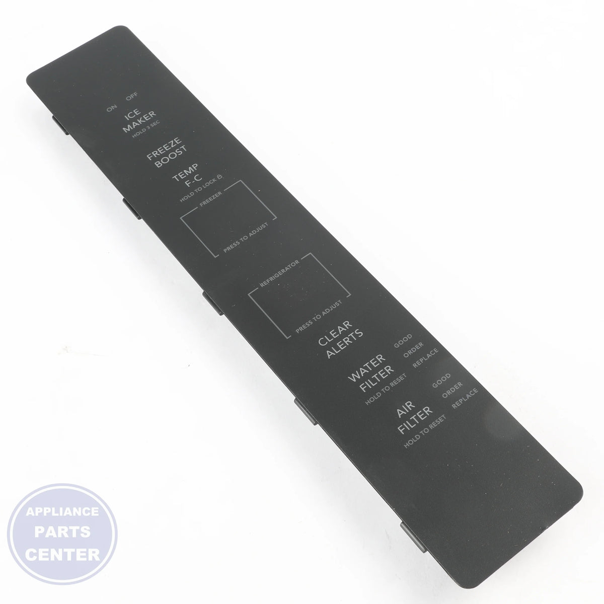 WCI USER INTERFACE 5304534372 - Installation in specific model showing mounting points