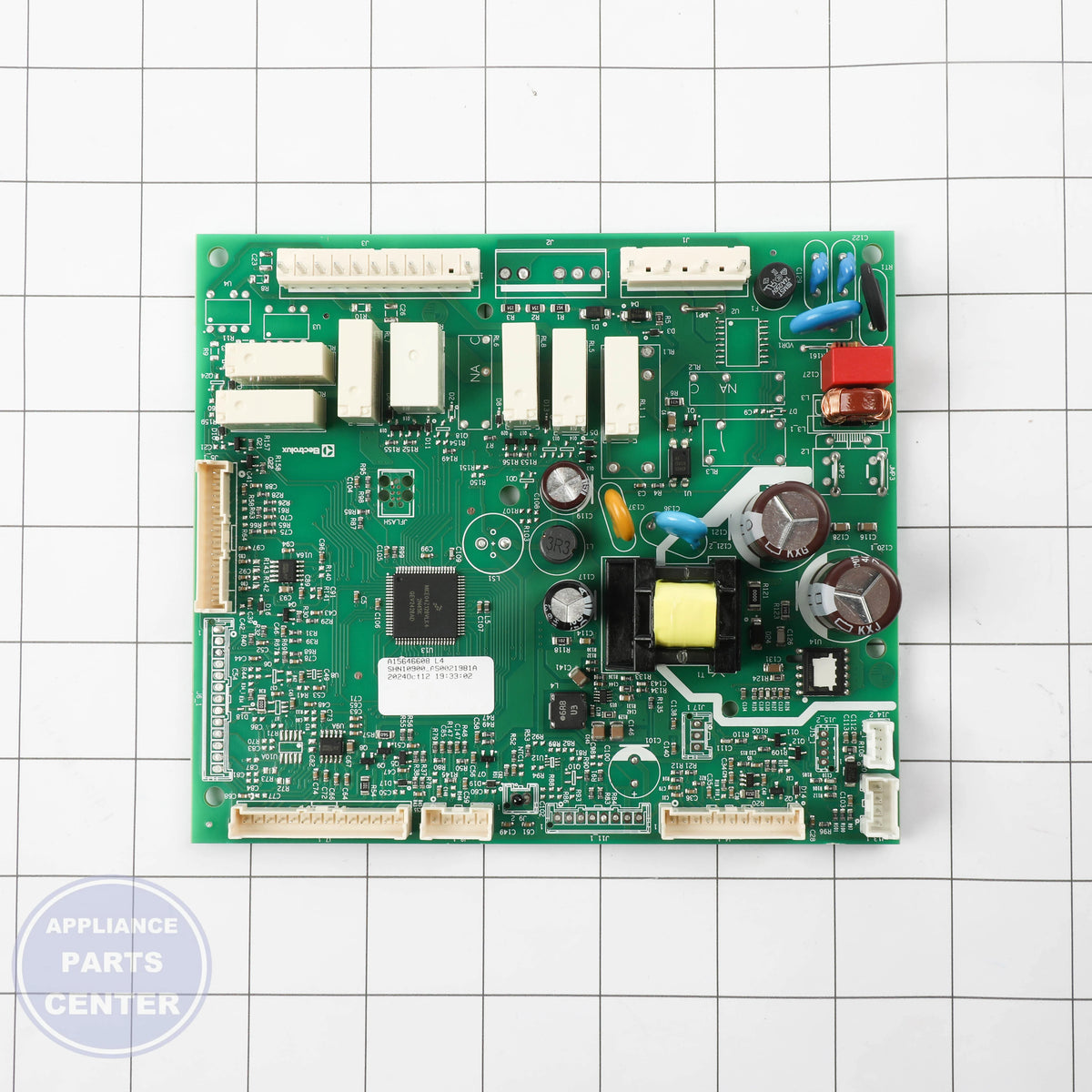 BOARD-MAIN 2507 - Side view with precise measurements