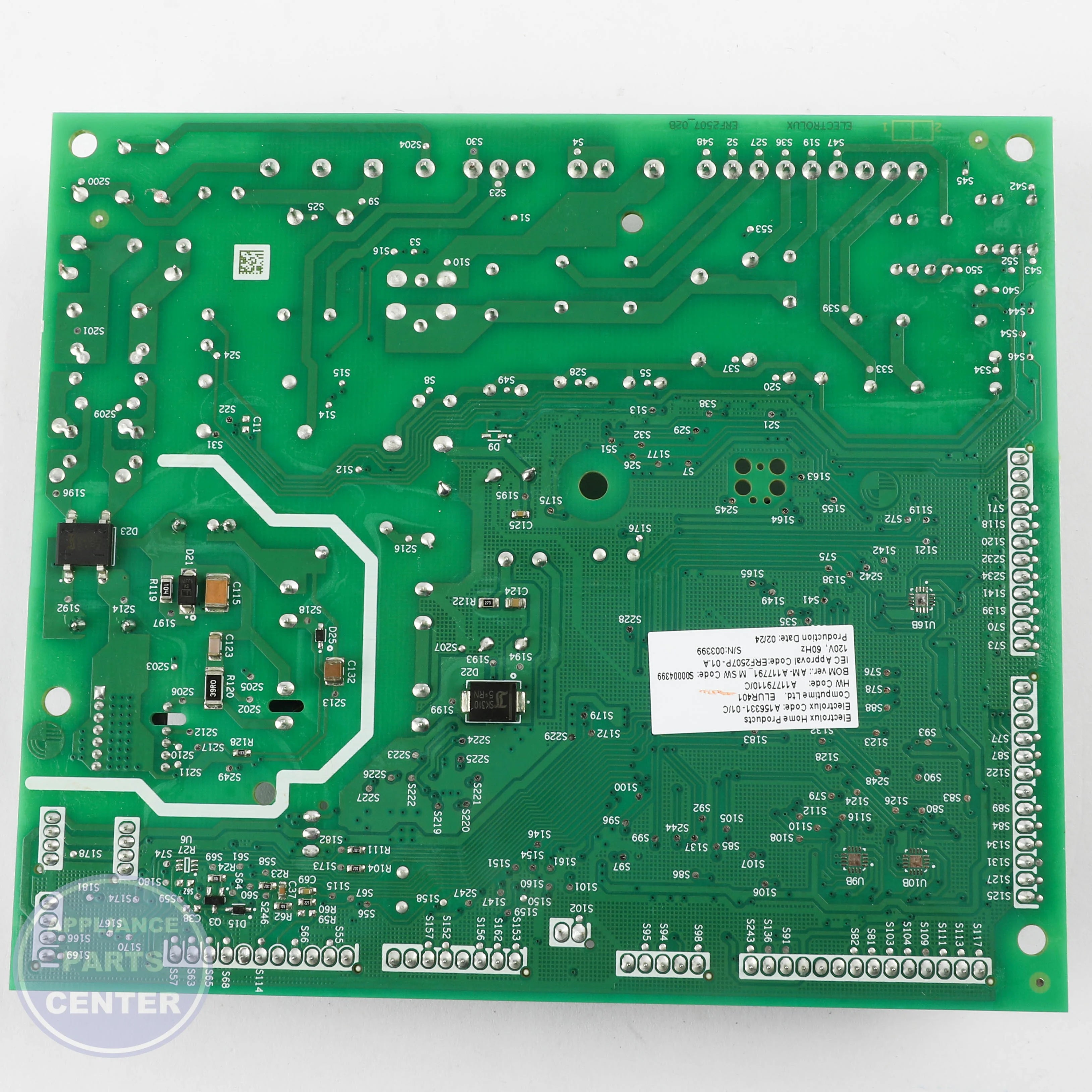 WCI BOARD-MAIN 2507 - Main view showing circuit board & timer for specific models