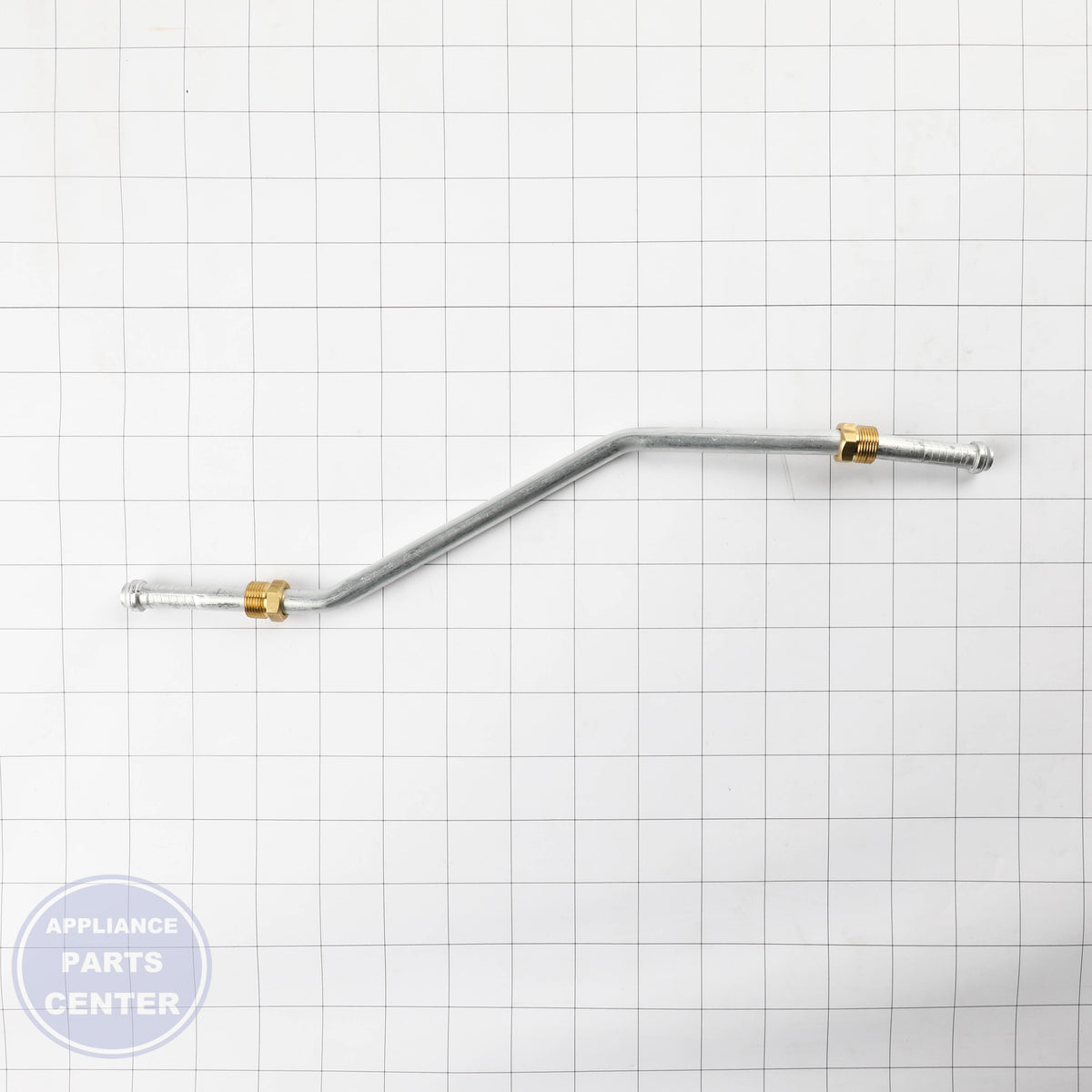 TUBE 5304534667 - Side view with precise measurements