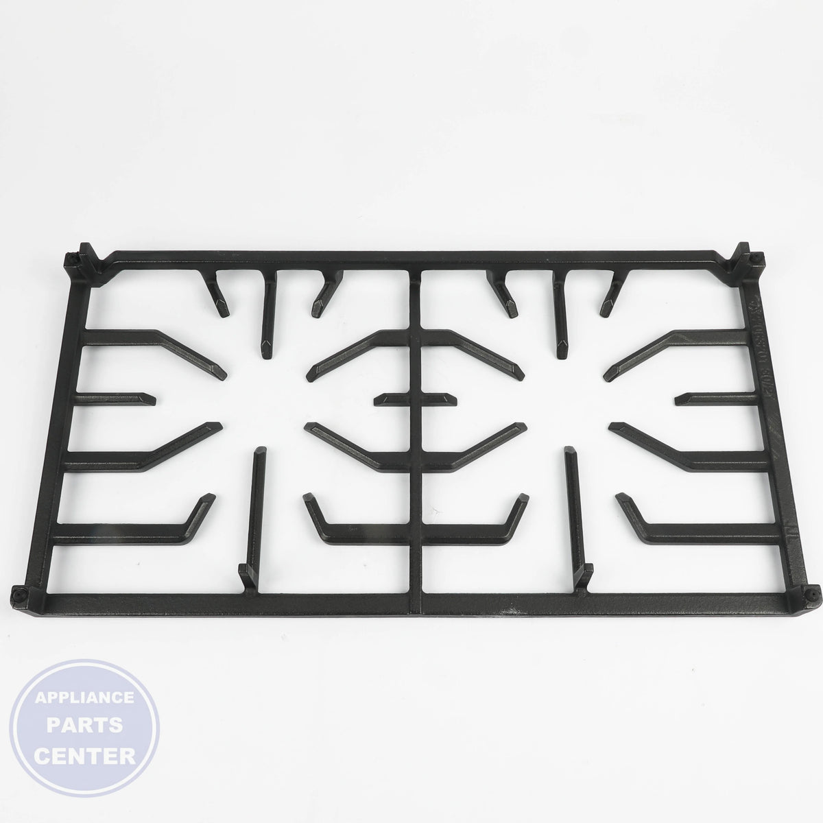 GRATE 5304534693 - Side view with even heat distribution specs