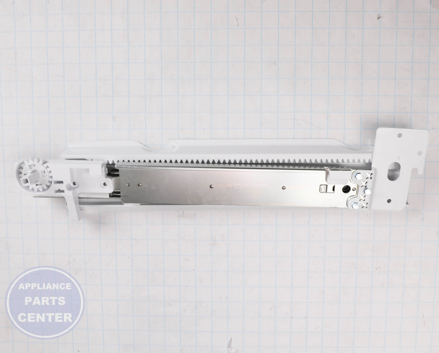 WCI SLIDE ASSEMBLY 5304536916 - Installation in specific model showing key mounting points