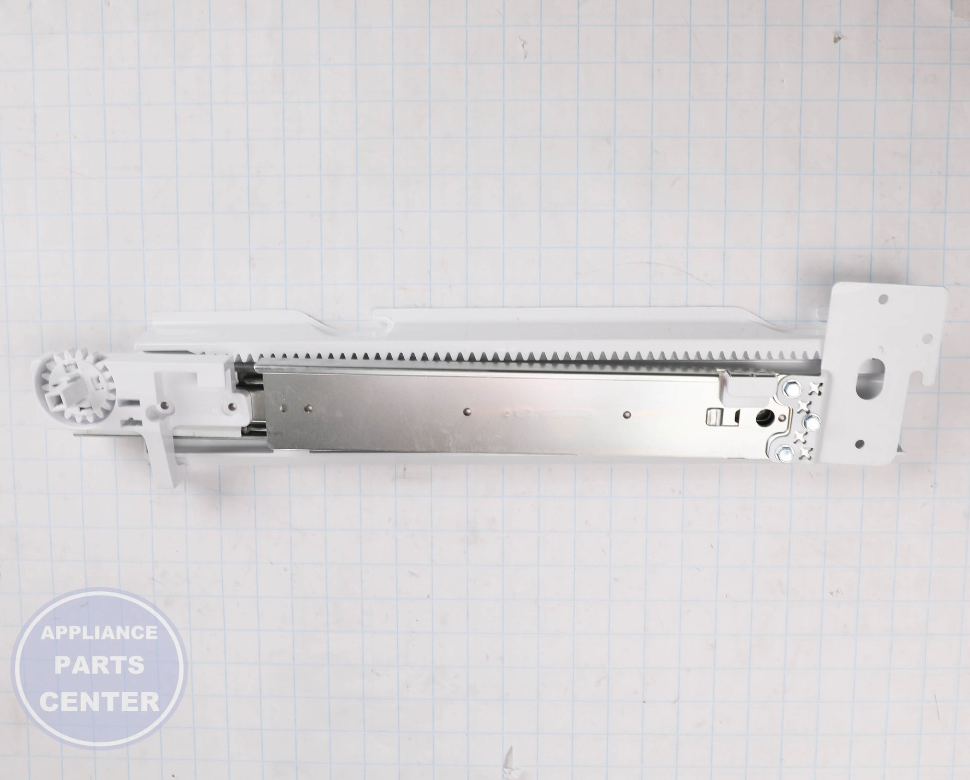WCI SLIDE ASSEMBLY 5304536916 - Installation in specific model showing key mounting points