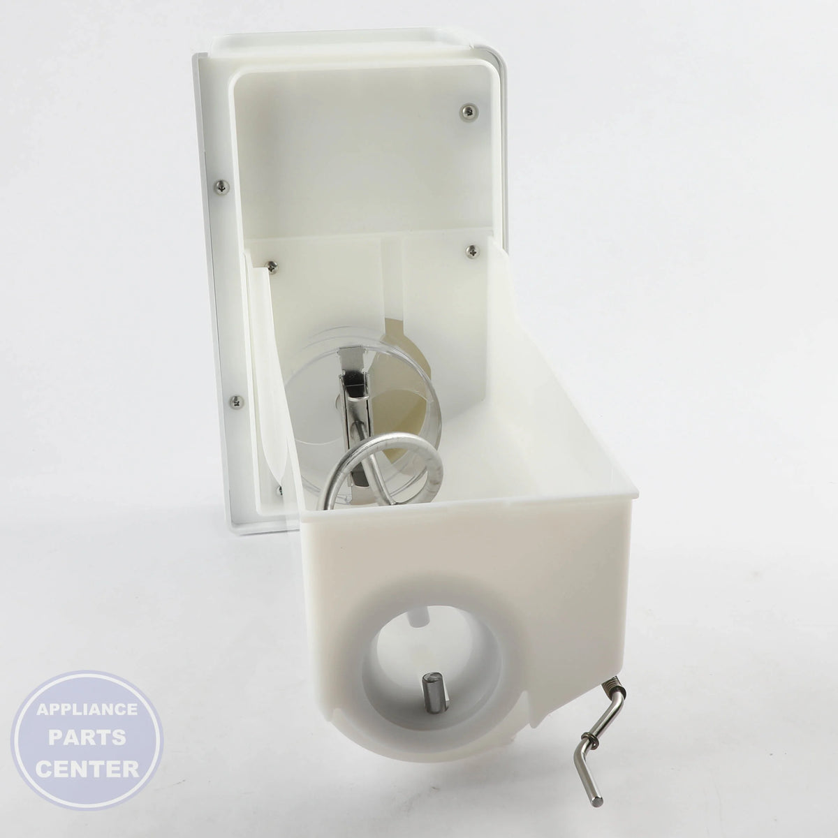 WCI BUCKET ASSEMBLY 5304537045 - Installation in WCI Refrigerator showing key mounting points