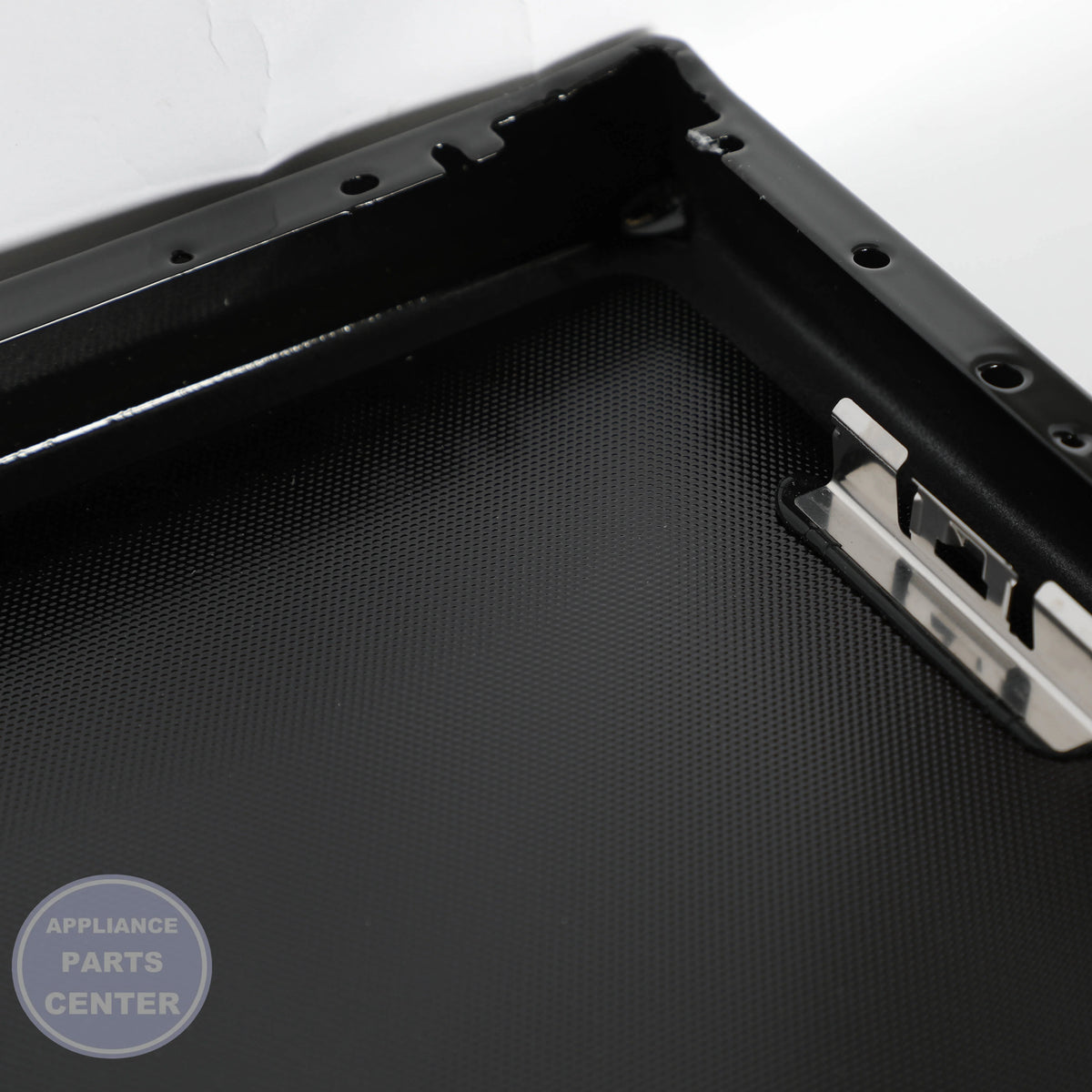 PANEL SMTOP ASM BLK 5304537363 - Side view with precise measurements