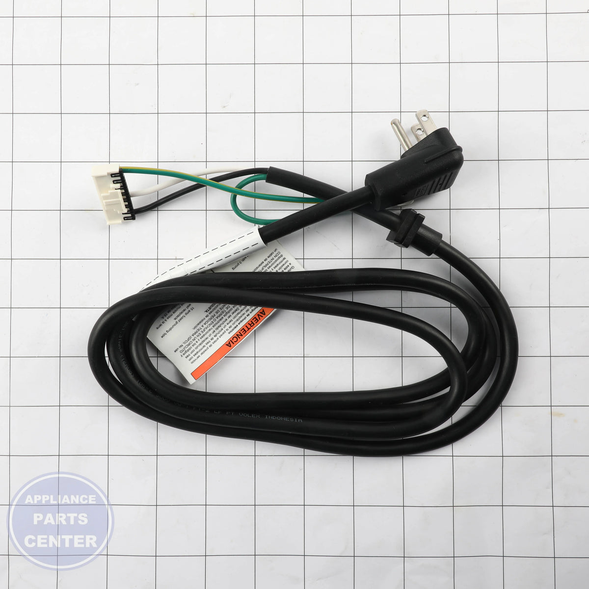 POWER CORD 5304538934 - Side view with 15A power capacity