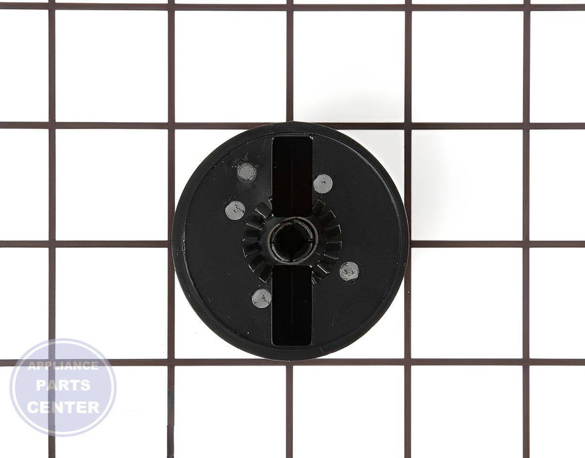 Timer Knob 5308010887 - Side view with X-inch diameter