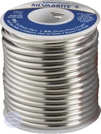 Silver Bearing Solder 53113 - Main view showing 5% Ag content for R54-564