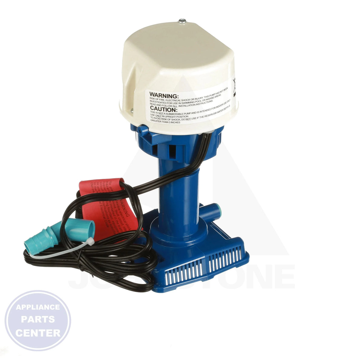 Evaporative Cooler Pump 540015 - Side view with 230 Volts power requirement