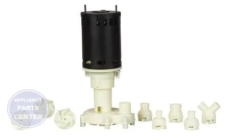 Universal Ice Machine Pump 545600 - Main view showing powerful motor for KitchenAid and Frigidaire models