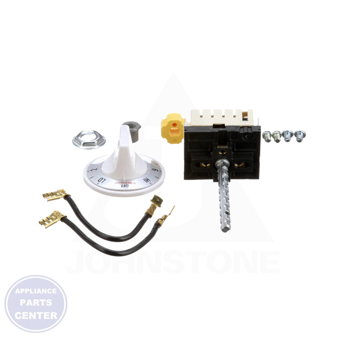 Universal Commercial Infinite Control 5500-235M - Side view with D shaft type and 2-1/8 inches shaft length