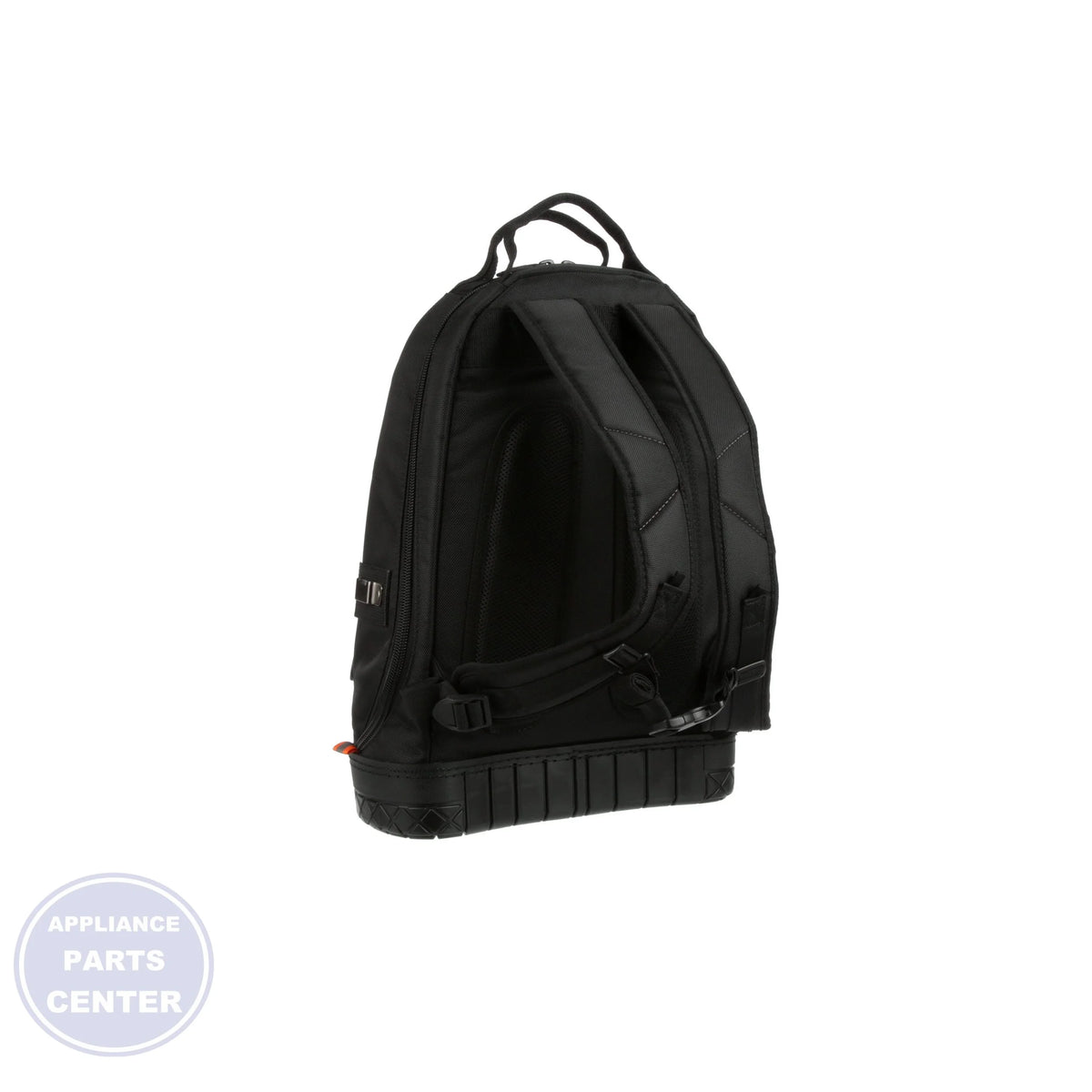 39-Pocket Tradesman Pro Backpack 55421BP-14 - Side view with 14-1/2" L x 7-1/4" W x 20" H measurements
