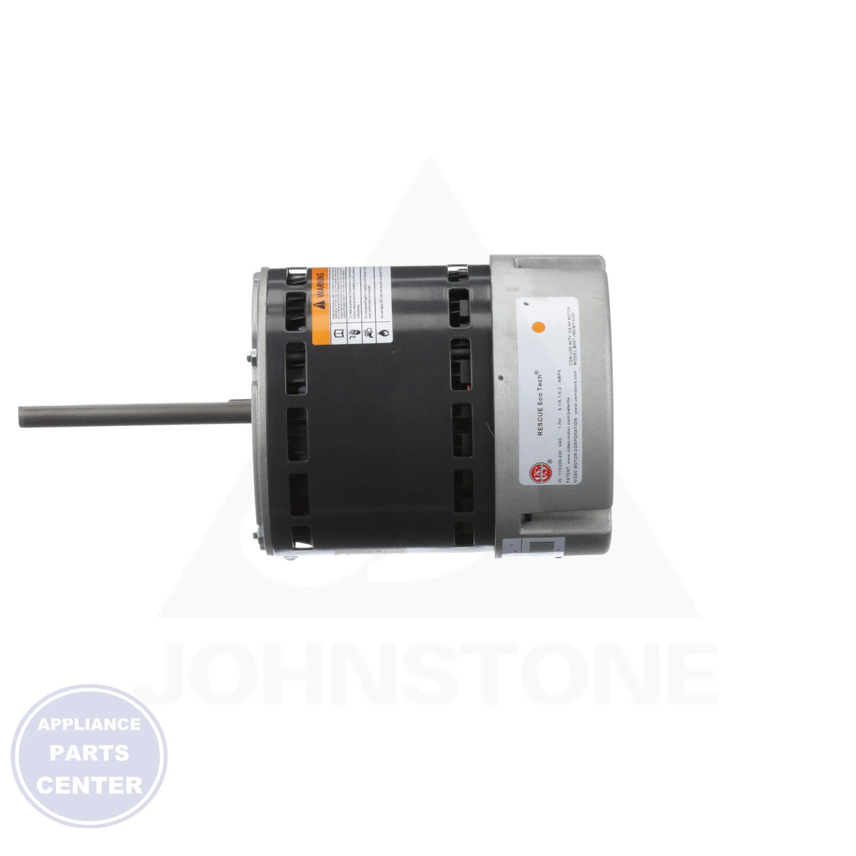 RESCUE EcoTech® Motor High Efficiency Direct-Drive Blower Motor 5542ET - Detailed view of 1075 RPM and 82% efficiency
