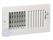 [Brand] 680M Steel Sidewall Register 14 04 W - Main view showing multi-louver damper for [specific models]