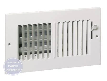 [Brand] 680M Steel Sidewall Register 14 04 W - Main view showing multi-louver damper for [specific models]