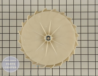 WHIRLPOOL BLOWER WHEEL 56000 - Detailed view of durable fan blade construction