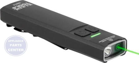 LED Pocket Flashlight with Laser 56074 - Main view showing turbo mode for various models