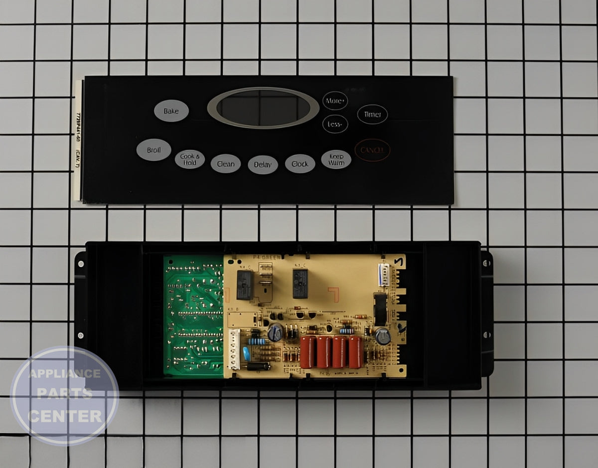 KIT,CLK/OVERLAY M1 BLK M 5701M754-60 - Detailed view of high-quality timer details