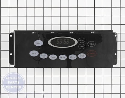 WHIRLPOOL BLACK ELECTRONIC CONTROL BOARD 5701M760-60 - Main view showing control features for various stove models