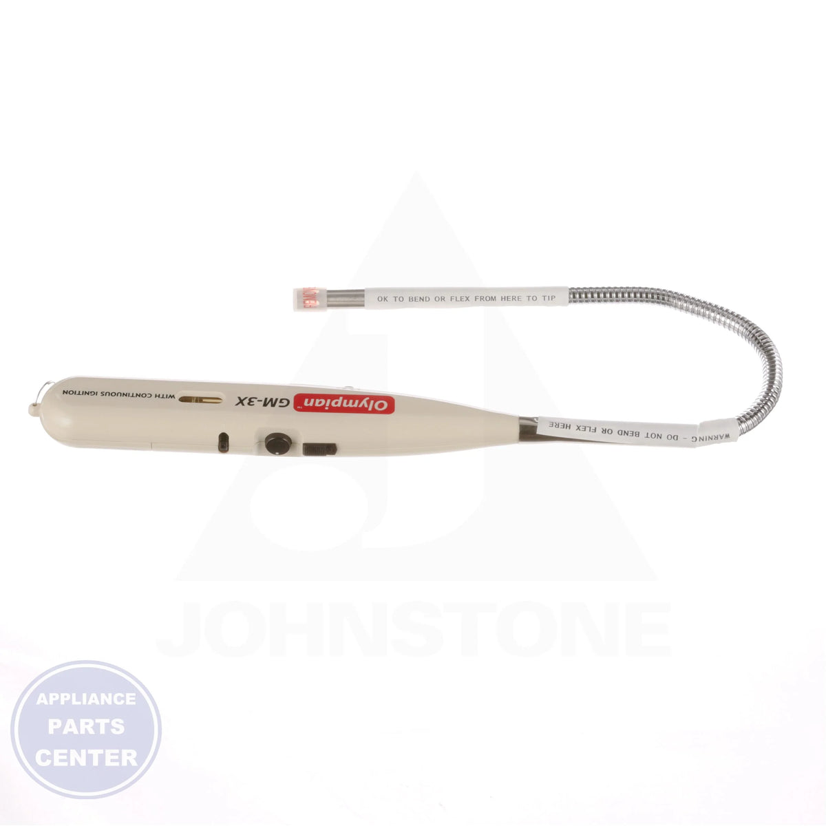 Gas Match Continuous Ignition Lighter 57543 - Side view with 15" extender nozzle