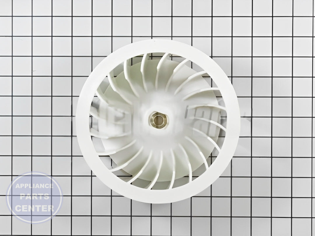 LG DRYER BLOWER FAN ASSEMBLY 5835EL1002A - Detailed view of high-quality technical details