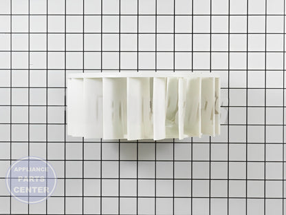 LG DRYER BLOWER FAN ASSEMBLY 5835EL1002A - Installation in specific model showing key mounting points