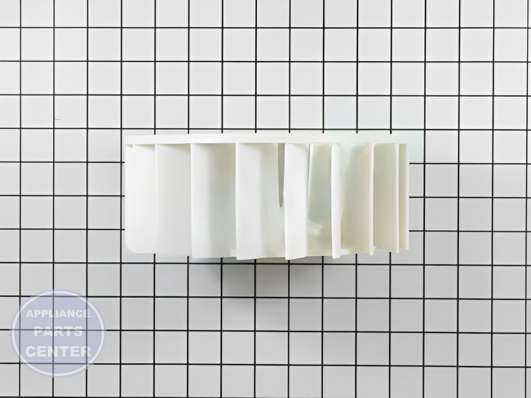 LG DRYER BLOWER FAN ASSEMBLY 5835EL1002A - Installation in specific model showing key mounting points