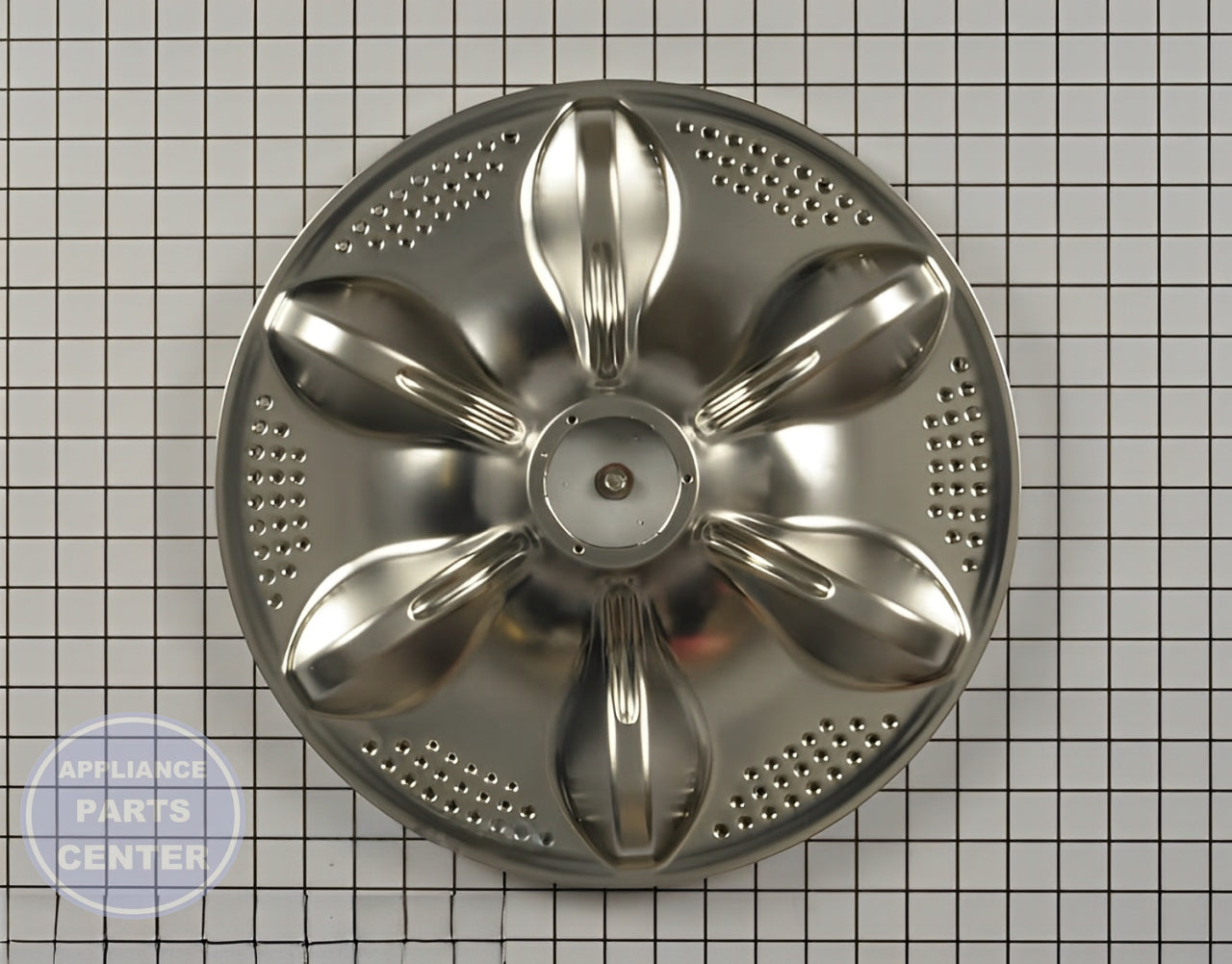 LG WASHER WASHPLATE PULSATOR ASSEMBLY 5845EA1003B - Main view showing agitator for LGE Washing Machine