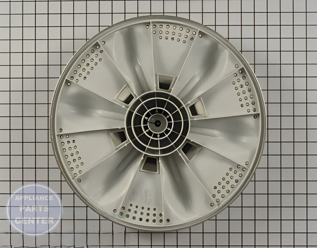 LG WASHER WASHPLATE PULSATOR ASSEMBLY 5845EA1003B - Detailed view of agitator part