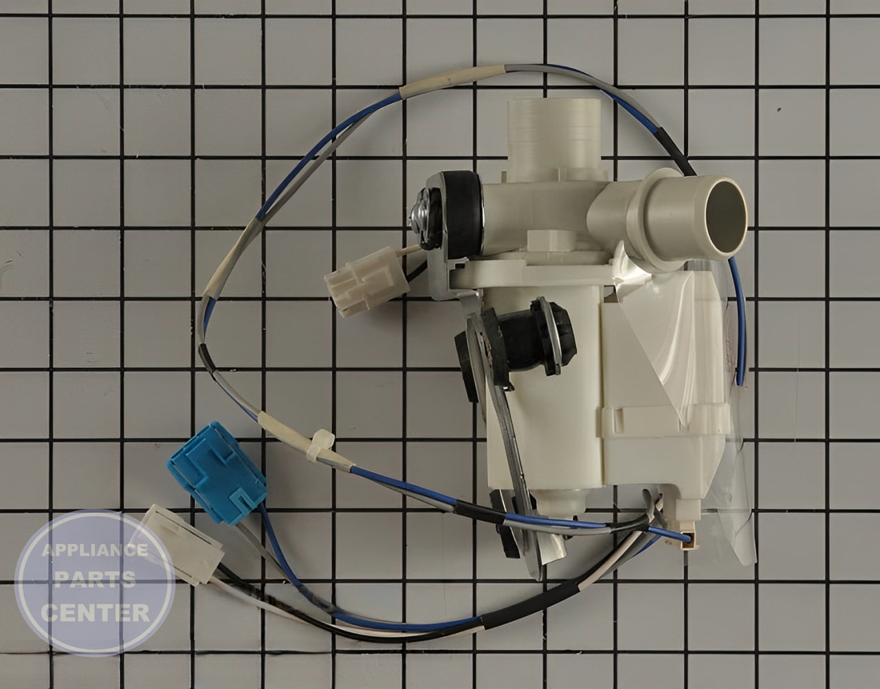 LG DRAIN PUMP ASSEMBLY 5859EA1004P - Detailed view of sturdy technical details