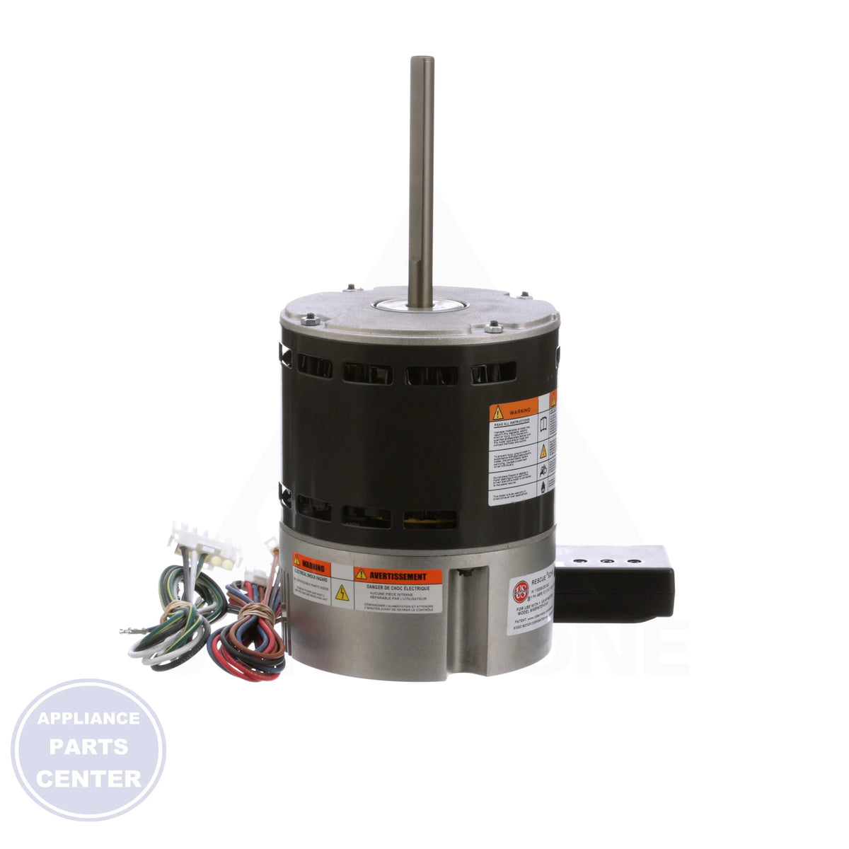 RESCUE EZ16® Blower Motor 5860 - Side view with 5-5/8" diameter and 1-1/3 HP specs