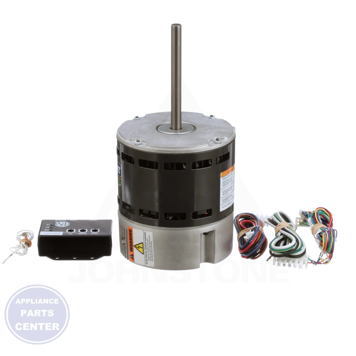 Blower Motor 5861 - Side view with NEMA 48 Frame and 5-5/8" Diameter