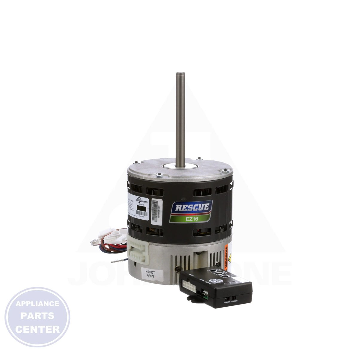 RESCUE EZ16® Blower Motor 5862 - Detailed view of 115/208-230 Volts and 1075 RPM