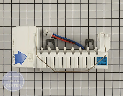 LG REFRIGERATOR ICE MAKER ASSEMBLY 5989JA0002Y - Detailed view of high-quality assembly